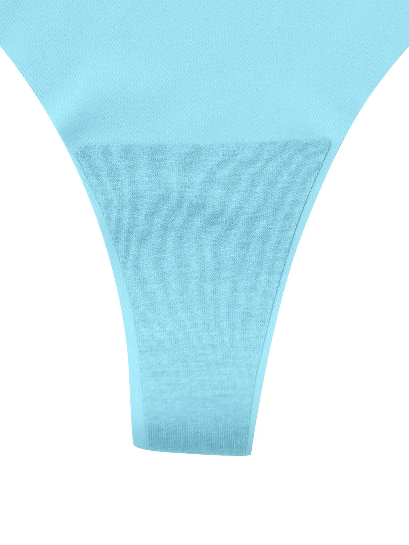 3PCS Fluorescent Color Seamless Thongs Underwear