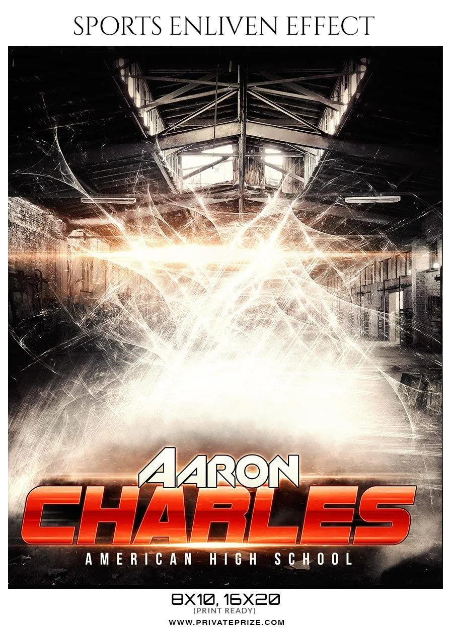 Aaron Charles - Football Sports Enliven Effects Photography Template