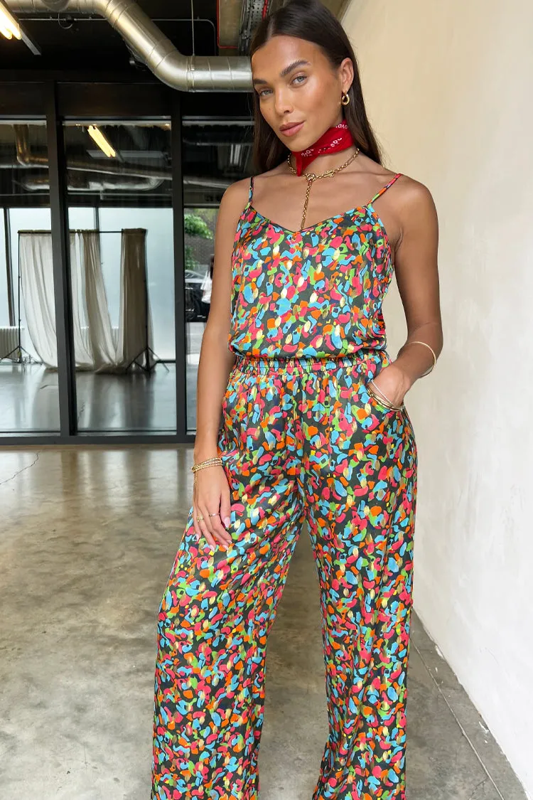 Abstract Print Cami Top