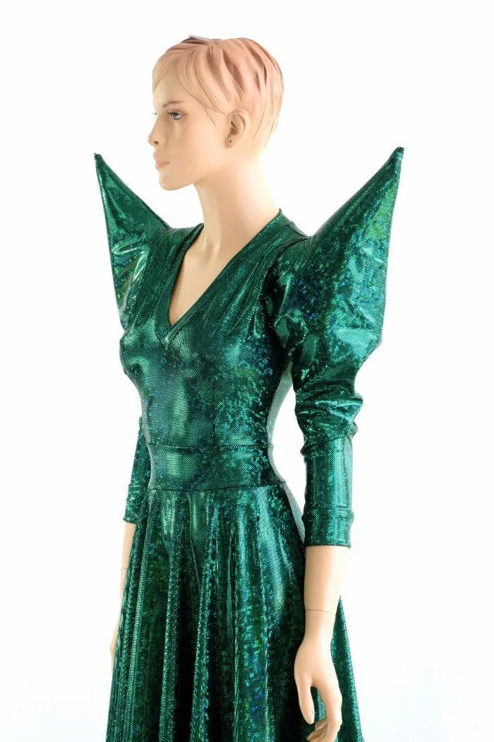 Glinda Emerald Green Circle Cut Gown