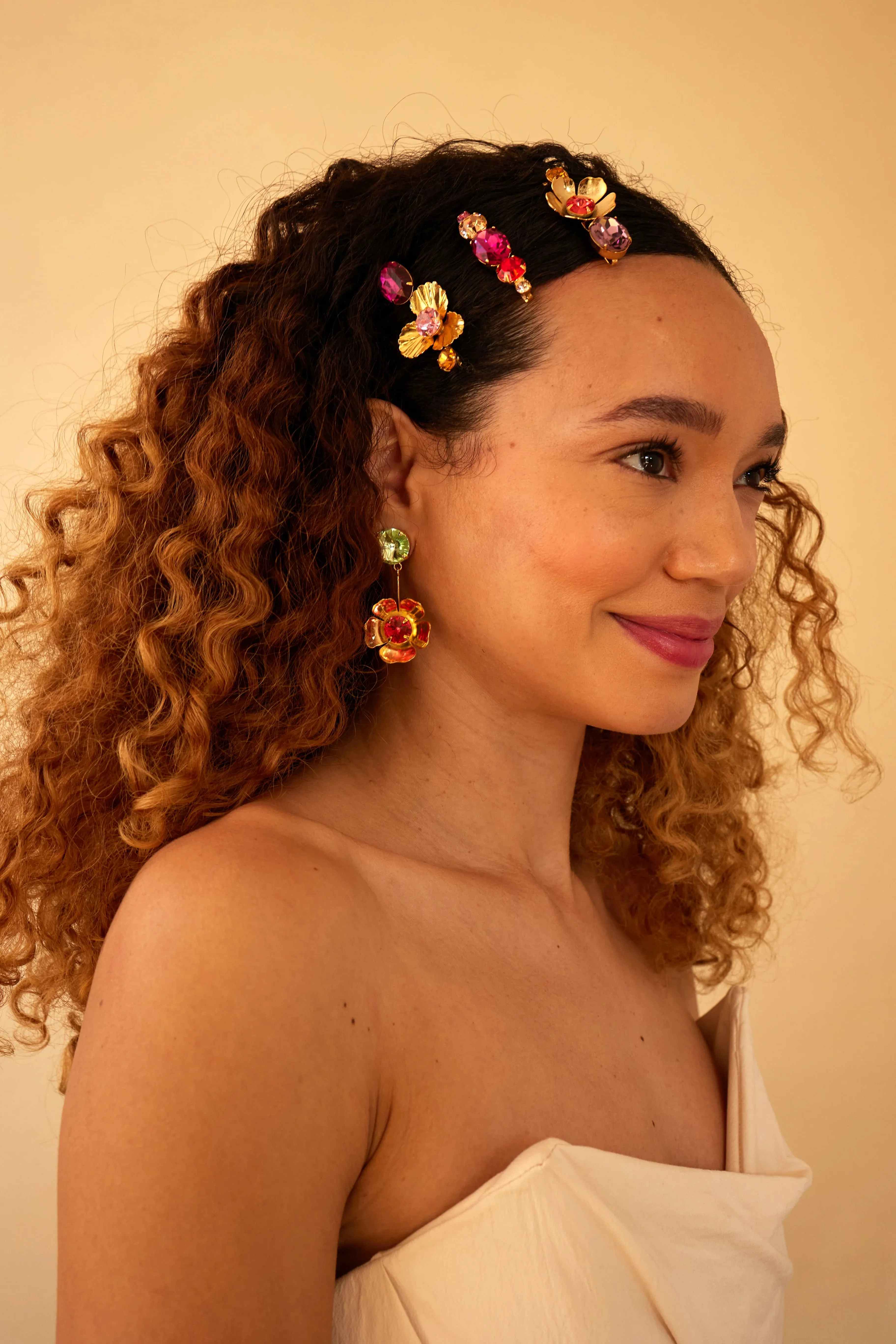 Kya Floral Bobbi Set