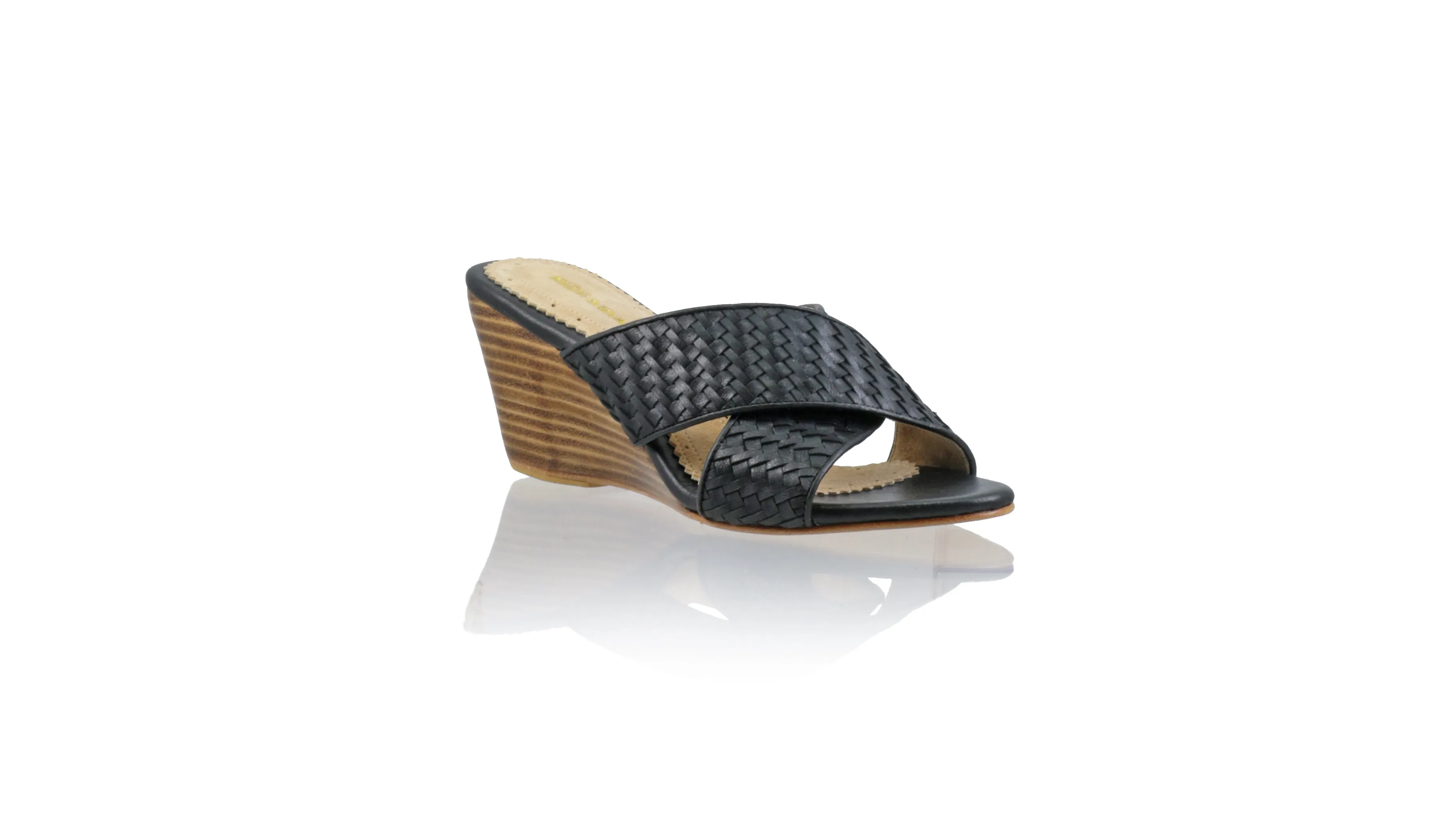 Petra No Strap 80mm Wedge - Black