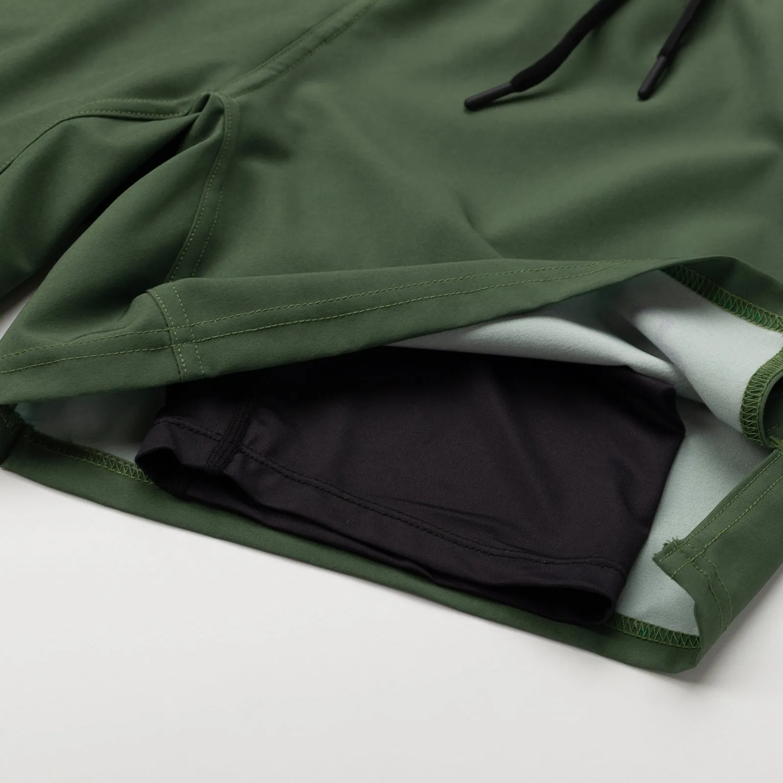 Progress Academy   Hybrid Shorts Khaki