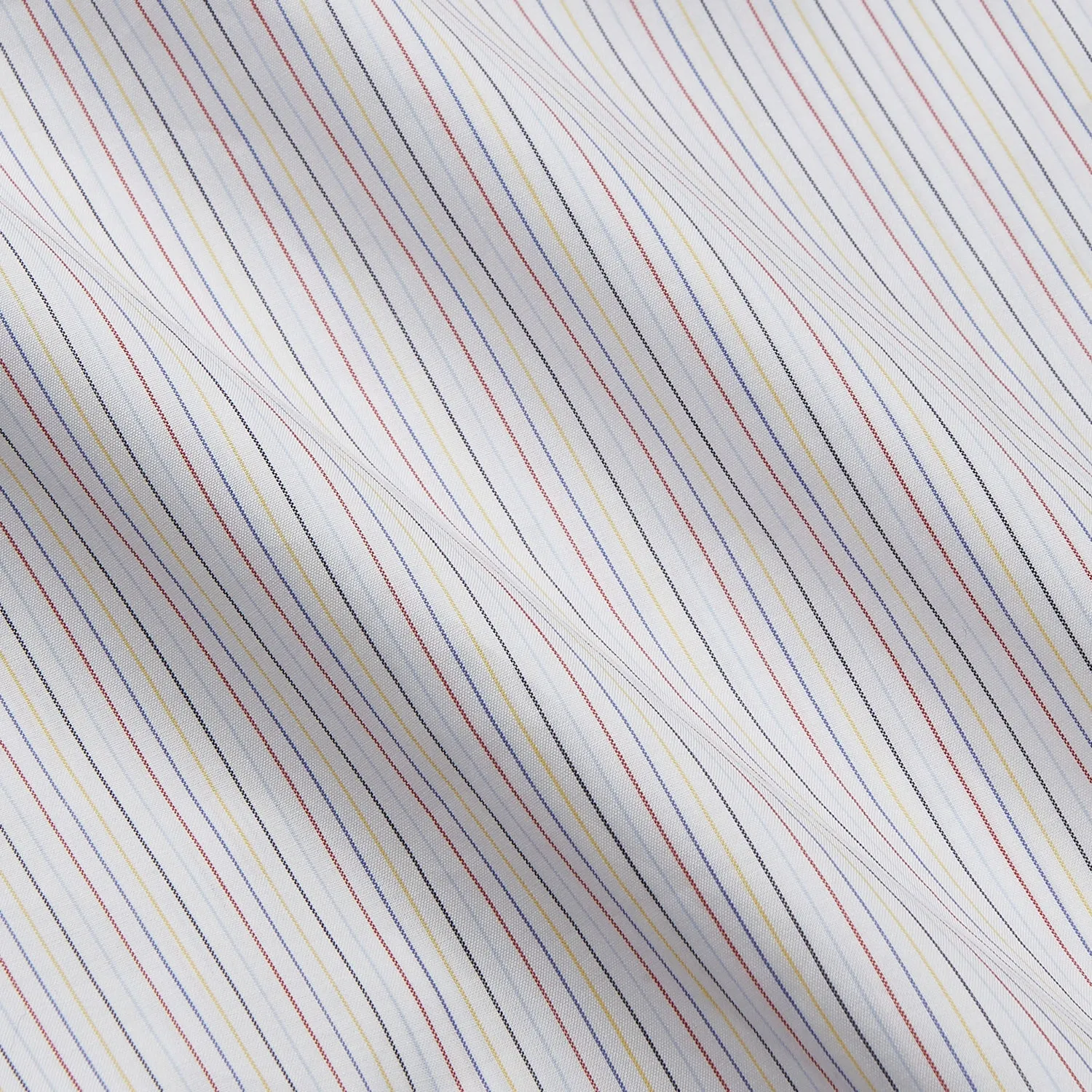 Red Multi Stripe Regular Fit Mayfair Shirt