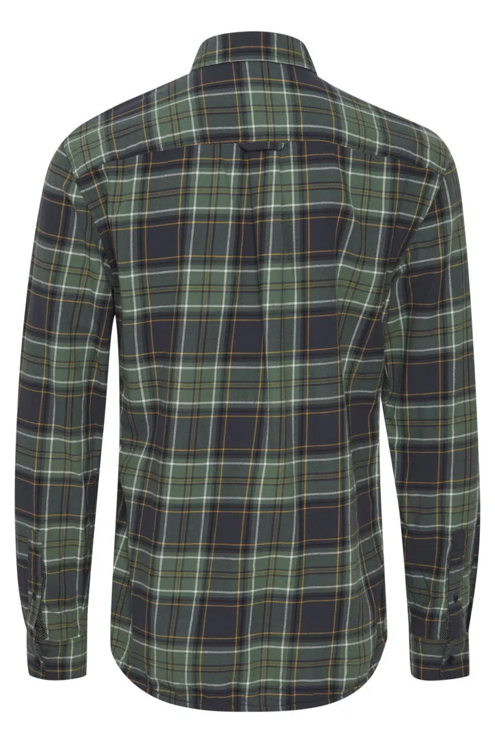 Soft Feel Long Sleeve Checked Shirt
