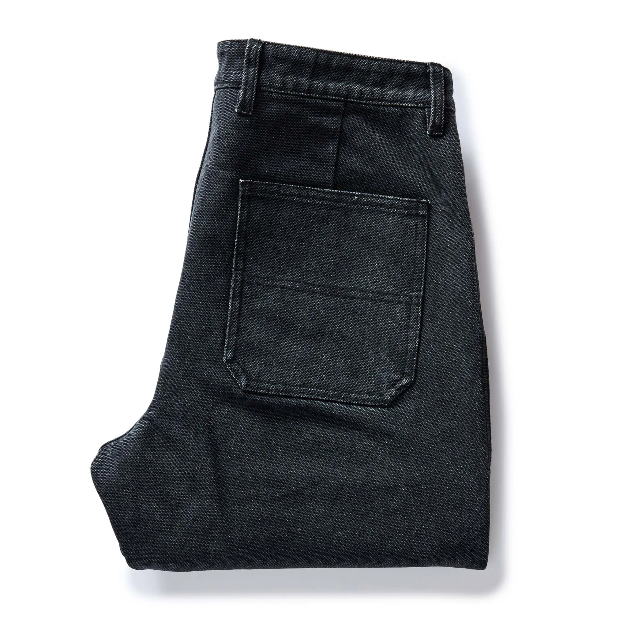The Chore Pant in Coal Chipped Canvas