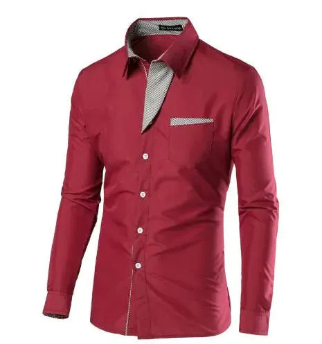 VXO Slim Fit Design Dress Shirts